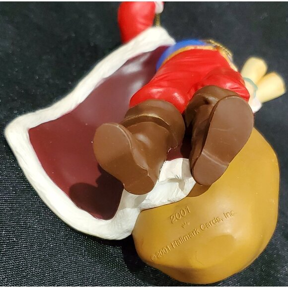 HALLMARK Night Before Christmas SANTA CLAUS Keepsake Ornament MISSING panda 2001 - Picture 11 of 11